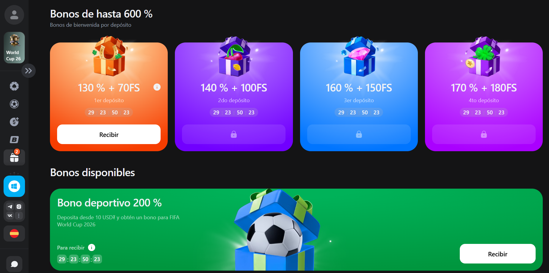 1win screenshot 4