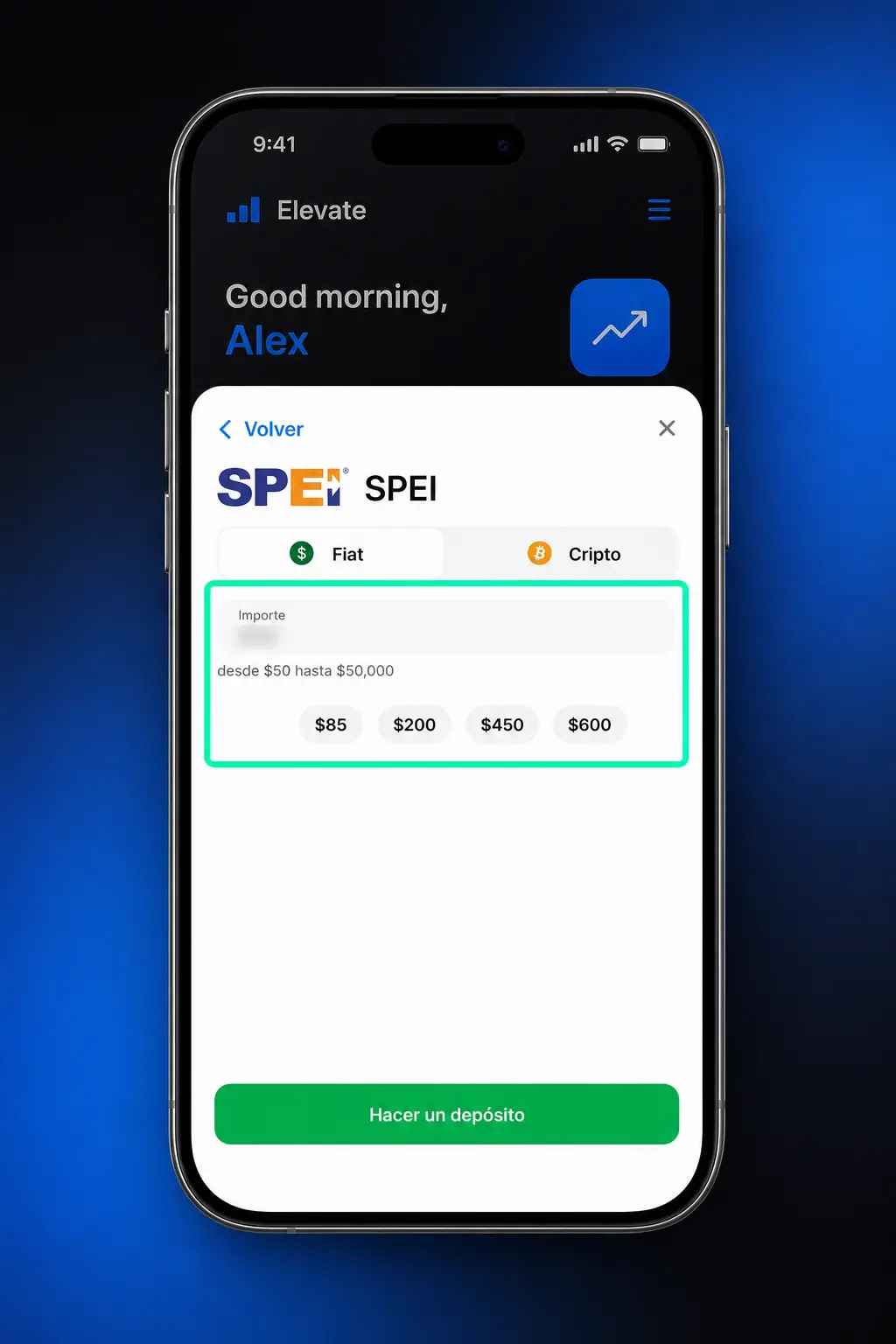 Pasos para depositar en la app de 1win desde México usando SPEI, OXXO o Mercado Pago