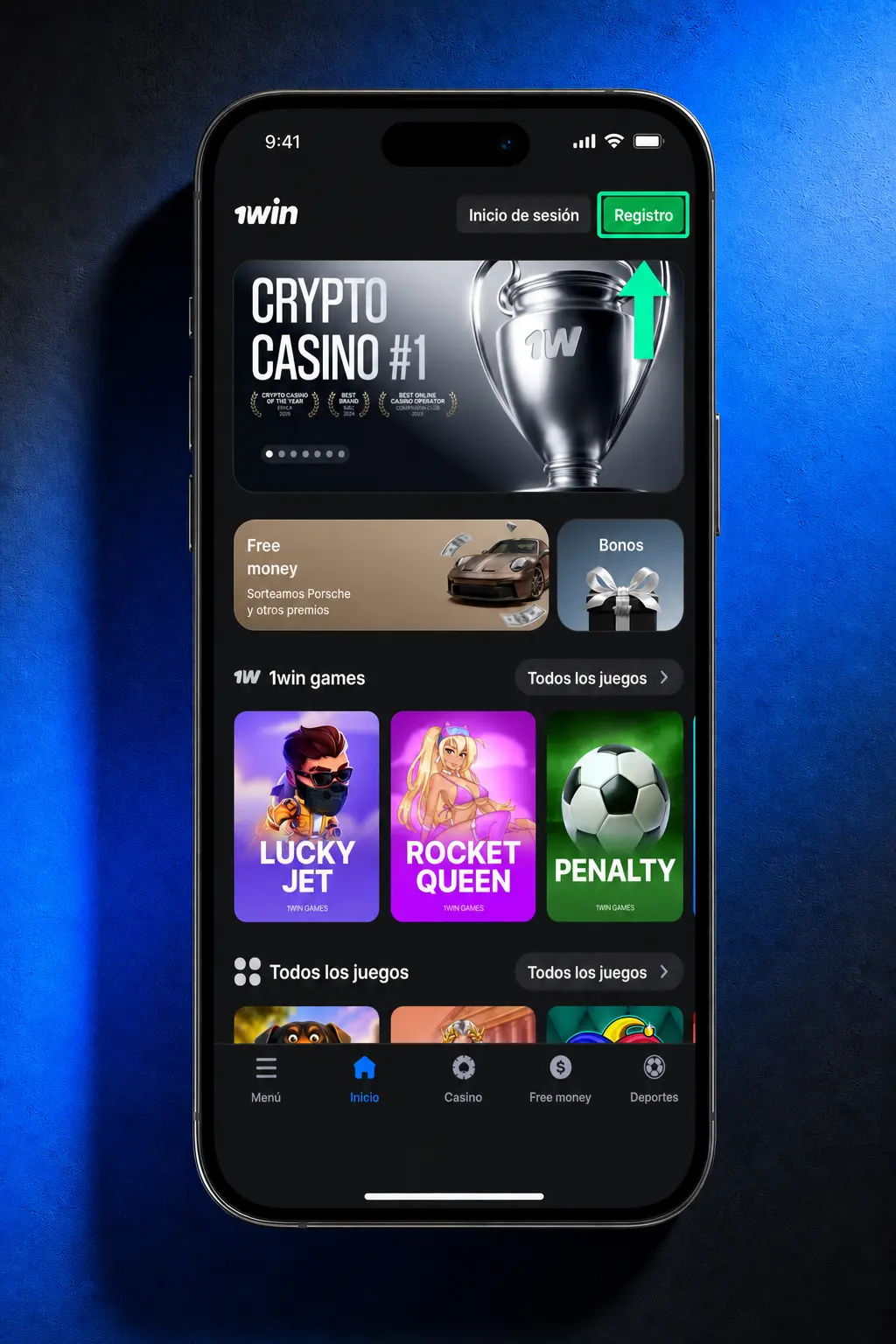 Guía paso a paso para registrarse y jugar en el casino en vivo de 1win México con crupier real