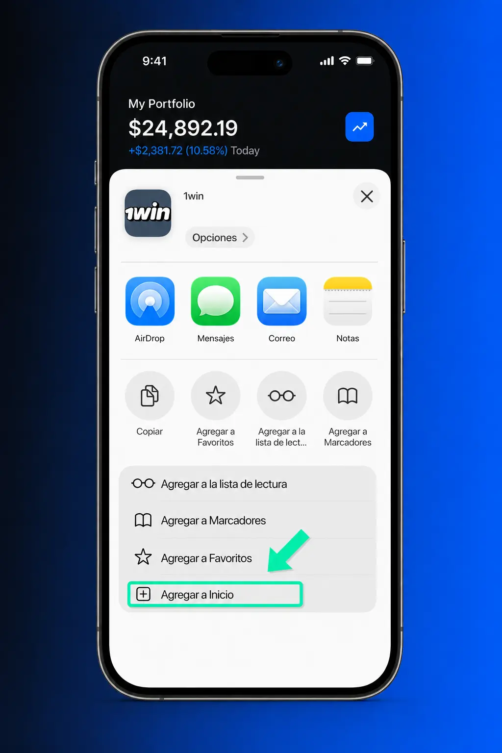 Guía de 5 pasos para descargar e instalar la app de 1win en dispositivos iOS iPhone y iPad