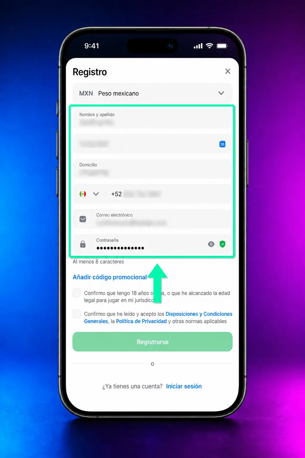 Instrucciones de registro en 1win: formulario con pasos para crear cuenta en menos de 2 minutos desde México