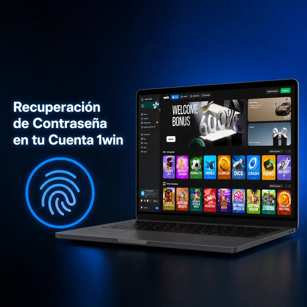 Recuperación de contraseña en cuenta 1win: pasos para restablecer acceso por correo o SMS en minutos