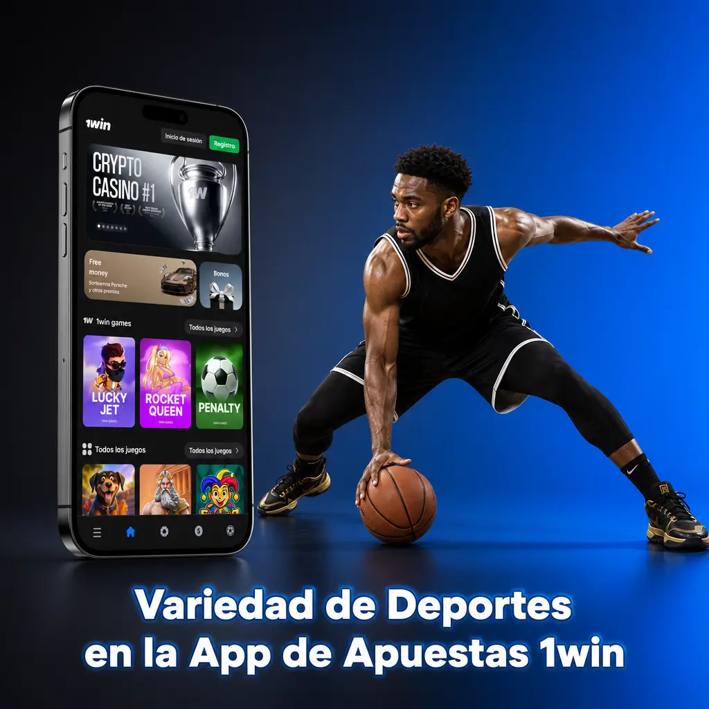 App 1win con más de 40 deportes y eSports: fútbol, NBA, NFL, tenis, boxeo, CS2 y más disponibles